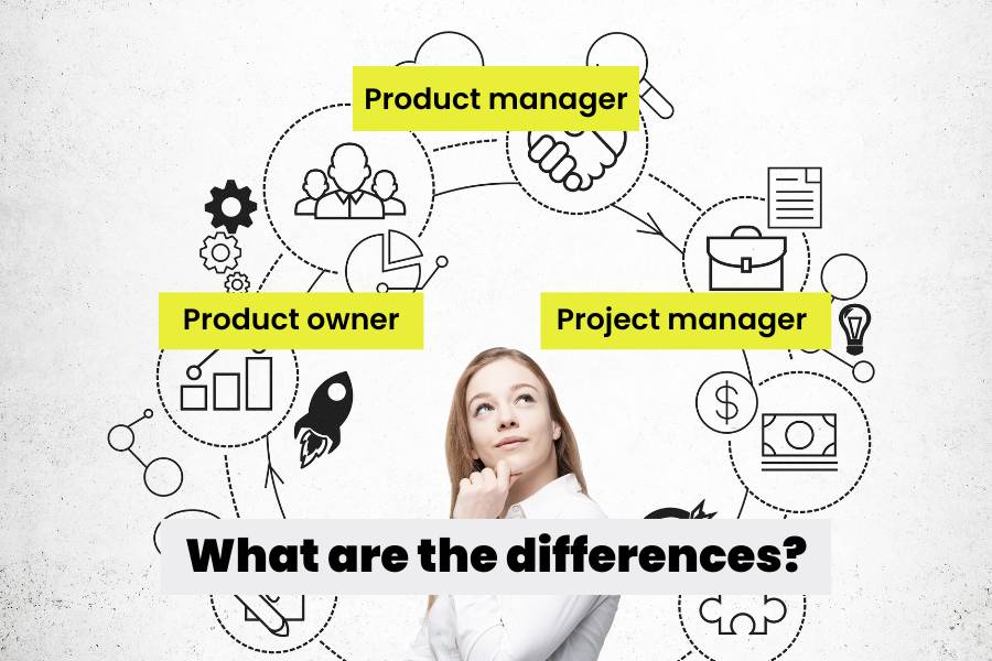 Product Owner, Project Manager, Product Manager - how do they differ?