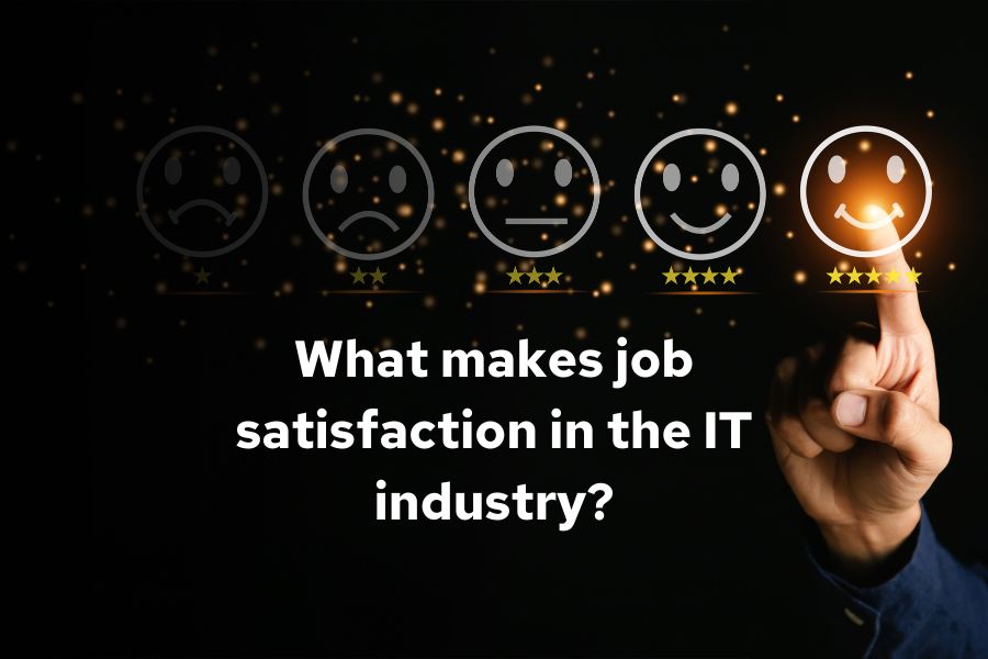 What makes job satisfaction in the IT industry?